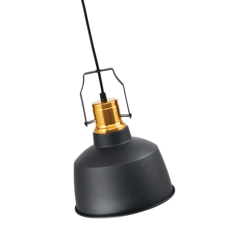 Светильник подвесной Felex V1440-1P Moderli чёрный 1 лампа, основание чёрное в стиле современный лофт  фото 3