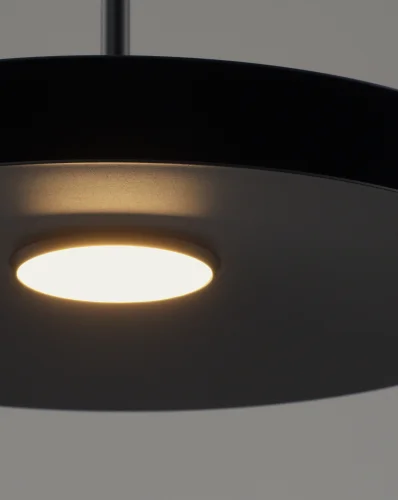 Светильник подвесной LED Montana V11111-PL Moderli чёрный на 1 лампу, основание чёрное в стиле современный фото 4
