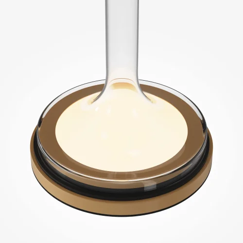 Настольная лампа LED Spirito MOD286TL-L18G3K Maytoni янтарная на 1 лампу, основание золотое металл в стиле современный фото 2 Настольная лампа LED Spirito MOD286TL-L18G3K Maytoni янтарная на 1 лампу, основание золотое металл в стиле современный фото 2