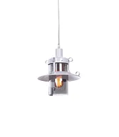 Светильник подвесной Capri LDP 11327-1 WT Lumina Deco белый на 1 лампу, основание белое в стиле современный лофт 