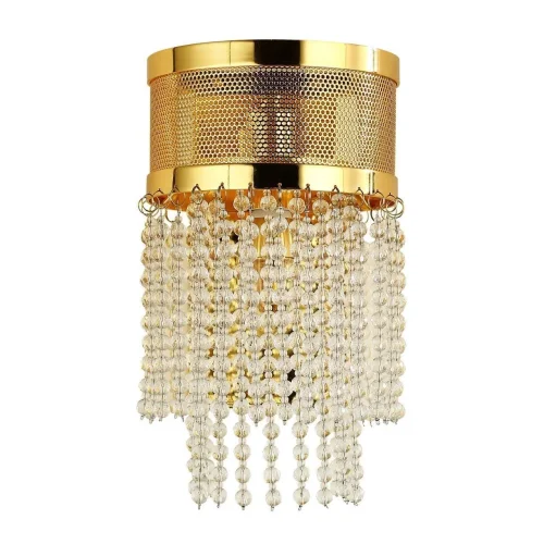 Бра Vertical 2951-1W Favourite прозрачный на 1 лампа, основание золотое в стиле классический 