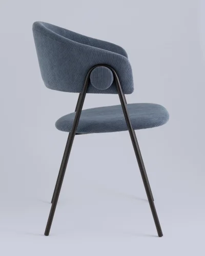 Стул Колин NEW вельвет пыльно-синий УТ000038996 Stool Group, /, ножки//, размеры - *790***570*470 фото 6