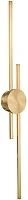 Бра LED Medway 2257-92-2 BR Belfast латунь на 1 лампу, основание латунь в стиле современный отражённый свет