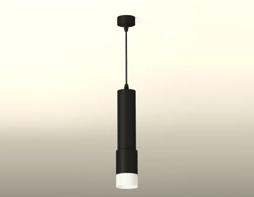 Светильник подвесной XP7422020 Ambrella light чёрный 1 лампа, основание чёрное в стиле хай-тек современный трубочки фото 2
