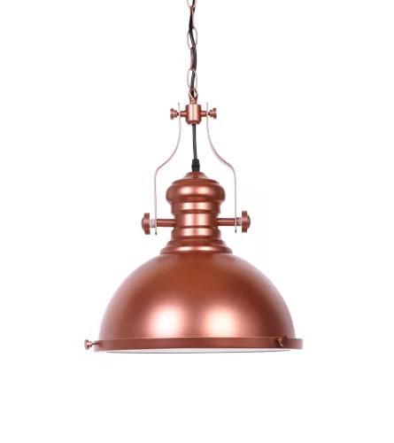 Светильник подвесной лофт Eligio LDP 6863 R.GD Lumina Deco розовый 1 лампа, основание розовое в стиле лофт 