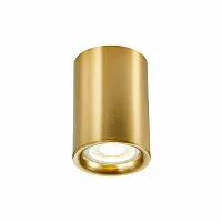 Светильник накладной St114 ST114.207.01 ST-Luce золотой 1 лампа, основание золотое в стиле современный хай-тек круглый
