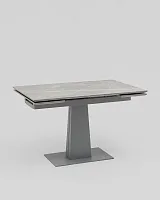 Стол Арнон 120-180/80/76, столешница МДФ16/керамика Larka grey УТ000040449 Stool Group столешница серая из керамика