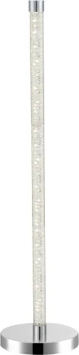 Торшер напольный LED ALIVIO 65200-80S Globo прозрачный на 1 лампу, основание хром в стиле современный 