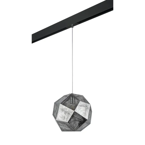 Светильник для 1-фазного трека PRO724114 Fermo PRO Lightstar хром для шинопроводов серии Fermo PRO чёрный