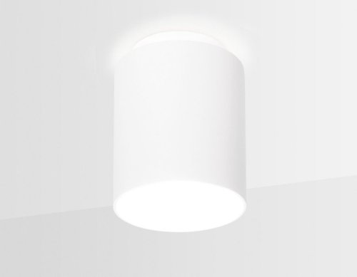 Светильник накладной LED TN260 Ambrella light белый 1 лампа, основание белое в стиле современный круглый фото 3