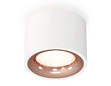 Светильник накладной Techno spot XS7510025 Ambrella light белый на 1 лампу, основание белое в стиле хай-тек современный круглый