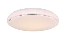 Светильник потолочный LED с пультом Kalle 48408-32 Globo белый 1 лампа, основание белое в стиле современный с пультом