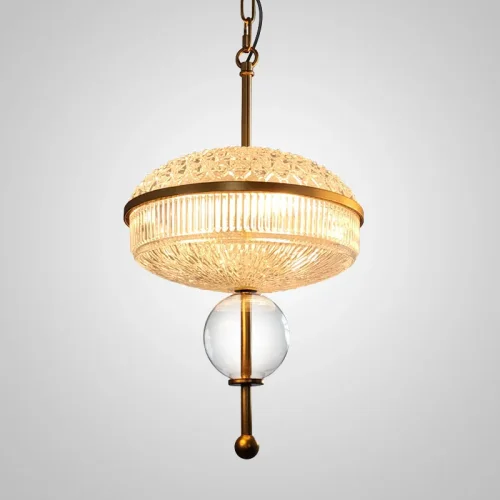Светильник подвесной AMPLE C 212137-26 ImperiumLoft прозрачный 3 лампы, основание золотое в стиле современный арт-деко  фото 13