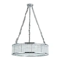 Люстра подвесная Anetta A1065SP-12CC Arte Lamp прозрачная на 12 ламп, основание хром в стиле современный 