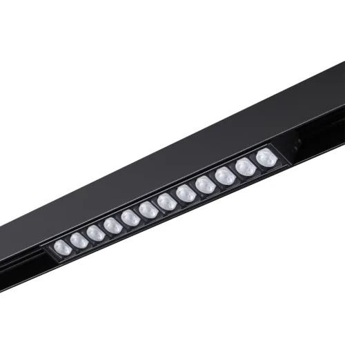 Трековый светильник LED для низковольтного шинопровода Flum 359488 Novotech чёрный для шинопроводов серии Flum чёрный фото 7