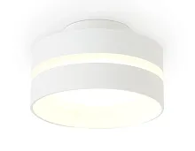 Светильник накладной TN5419 Ambrella light белый 1 лампа, основание белое в стиле современный круглый