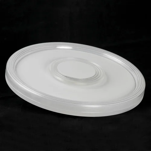 Светильник потолочный LED Hartley LSP-7437 Lussole белый на 1 лампу, основание белое в стиле современный фото 2