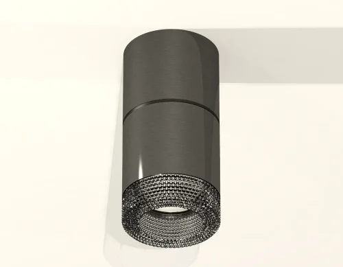 Светильник накладной Techno spot XS7403062 Ambrella light чёрный 1 лампа, основание чёрное в стиле хай-тек современный круглый фото 2