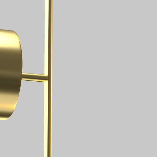 Бра LED Elegant C084WL-L12BS2.7K-1 Maytoni на 1 лампу, основание латунь в стиле современный минимализм фото 2