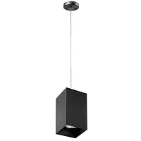 Светильник подвесной Rullo RP6587 Lightstar чёрный 1 лампа, основание чёрное в стиле хай-тек 