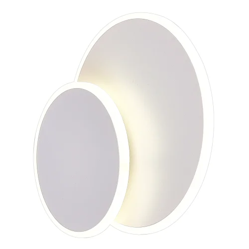 Бра LED LAMPS 81112/1W Natali Kovaltseva белый на 1 лампа, основание белое в стиле хай-тек современный  фото 3