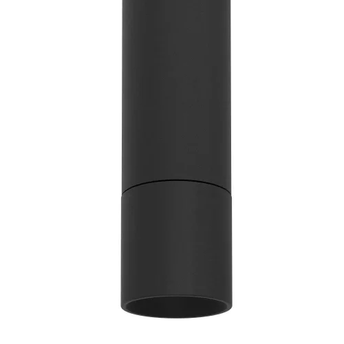 Светильник подвесной LED Almudaina 900926 Eglo чёрный 1 лампа, основание чёрное в стиле минимализм трубочки фото 3