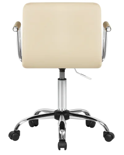 Офисное кресло набор 2 шт. SET-2 9400-LM TERRY, цвет кремовый Dobrin, /экокожа, ножки/металл/хром, размеры - 810*950***580*580 фото 6 Офисное кресло набор 2 шт. SET-2 9400-LM TERRY, цвет кремовый Dobrin, /экокожа, ножки/металл/хром, размеры - 810*950***580*580 фото 6