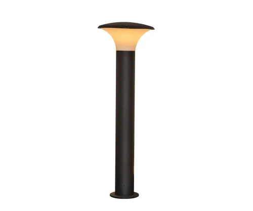 Парковый светильник Леви 09302-80F,19 Kink Light уличный IP54 чёрный на 1 лампу, плафон чёрный белый в стиле современный E27 фото 2