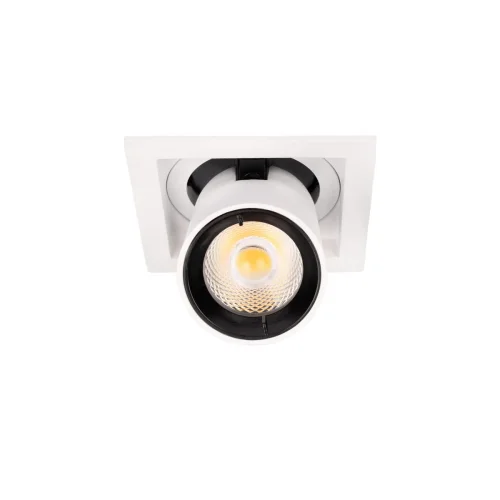 Светильник точечный LED Apex 10327/B White LOFT IT белый 1 лампа, основание белое в стиле современный хай-тек квадратный трубочки фото 3
