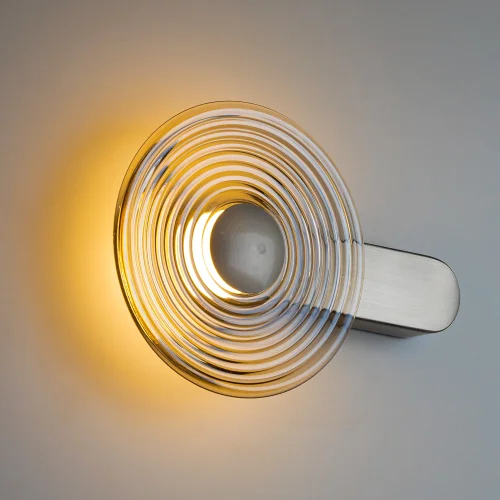 Бра LED Corta CL245021 Citilux прозрачный на 1 лампу, основание матовое хром в стиле хай-тек современный фото 3 Бра LED Corta CL245021 Citilux прозрачный на 1 лампу, основание матовое хром в стиле хай-тек современный фото 3