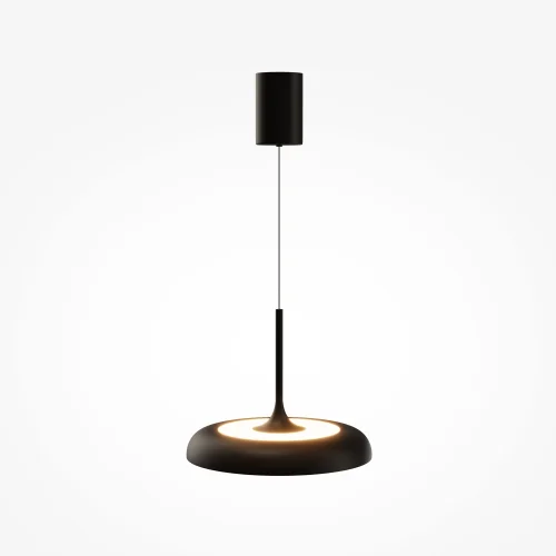 Светильник подвесной LED Gerhard MOD189PL-L39B3K Maytoni чёрный на 1 лампу, основание чёрное в стиле современный фото 3