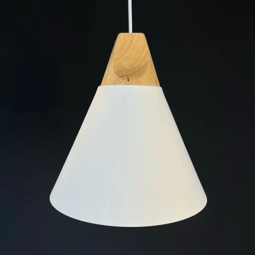 Светильник подвесной XD-B White 178212-26 ImperiumLoft белый 1 лампа, основание белое в стиле скандинавский  фото 2