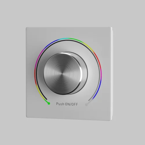 Роторная панель управления DALI DT8 RGB 721037 Maytoni на 1 , основание белое в стиле фото 4