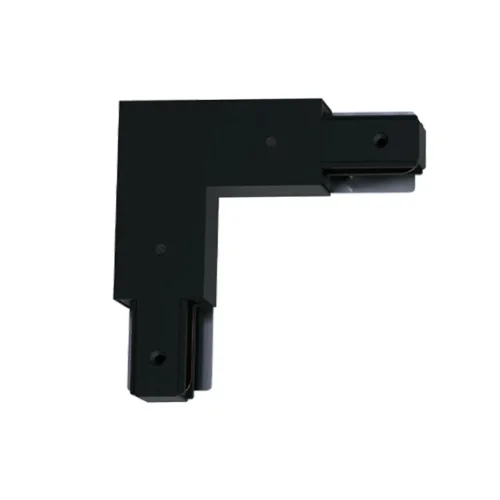 Коннектор-ввод питания угловой для шинопровода Track Accessories A120306P Arte Lamp чёрный в стиле для светильников серии Track Accessories однофазный