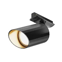 Светильник трековый Lipari TR087-1-GU10-B Maytoni чёрный для шинопроводов серии Lipari чёрный