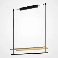 Светильник подвесной GARTH A L99 220701-23 ImperiumLoft чёрный на 1 лампу, основание чёрное в стиле современный минимализм 