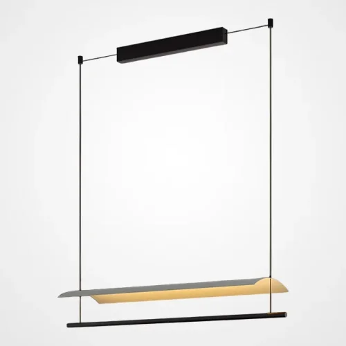 Светильник подвесной GARTH A L99 220701-23 ImperiumLoft чёрный на 1 лампу, основание чёрное в стиле современный минимализм 