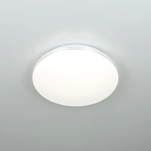 Светильник потолочный LED с диммером Симпла CL71424SV Citilux белый 1 лампа, основание белое в стиле хай-тек современный датчик движения фото 5