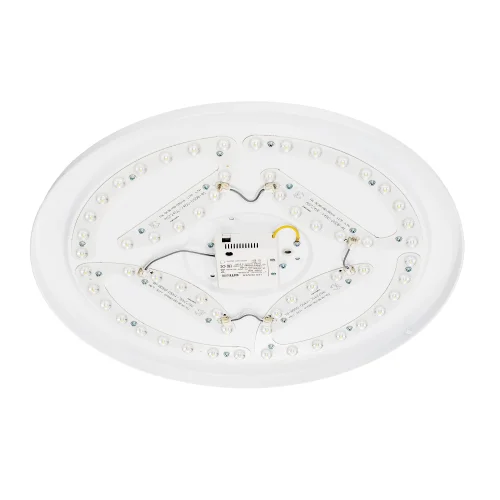 Светильник потолочный LED Bart CL755491 Citilux белый на 1 лампу, основание чёрное в стиле современный хай-тек круглый фото 3