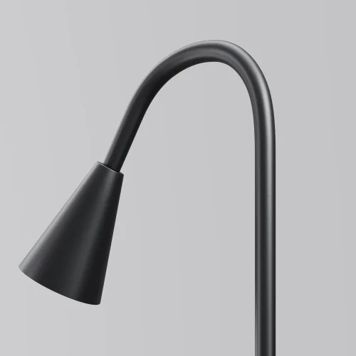 Парковый светильник LED Barb O531FL-L3B3K1 Maytoni уличный IP65 чёрный на 1 лампу, плафон чёрный в стиле современный хай-тек LED фото 3