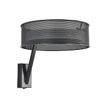 Бра с выключателем LED Alva 8370/15WL Lumion чёрный на 1 лампу, основание чёрное в стиле лофт 