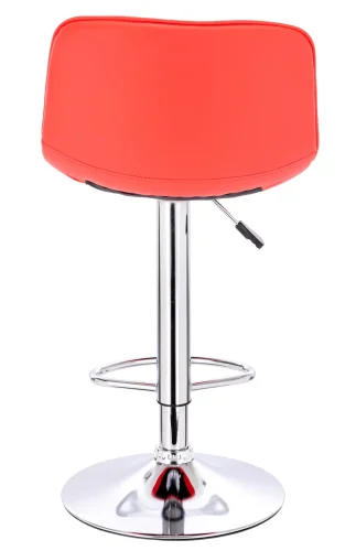 Барный стул Cooper Экокожа Красный EP Cooper PU Red Everprof, красный/экокожа, ножки//, размеры - 830*1040***440* фото 4