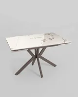 Стол Marmer 120-180/80/76, столешница МДФ16/керамика, подстолье металл капучино УТ000039730 Stool Group столешница из 