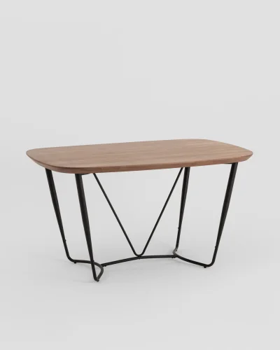 Стол обеденный Даймакс, 140х90, МДФ УТ000039947 Stool Group столешница коричневая из шпон