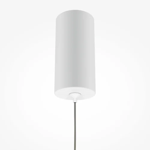 Светильник подвесной LED Pro Shade MOD157PL-L6WK Maytoni белый на 1 лампу, основание белое в стиле современный минимализм трубочки фото 6