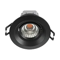 Светильник точечный LED Talvera P 61551 Eglo чёрный 1 лампа, основание чёрное в стиле хай-тек современный 