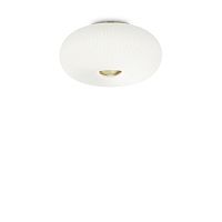 Светильник потолочный ARIZONA PL3 Ideal Lux белый 3 лампы, основание латунь в стиле современный 