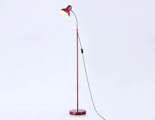Торшер TR97666 Ambrella light для чтения красный 1 лампа, основание красное в стиле современный
 фото 2