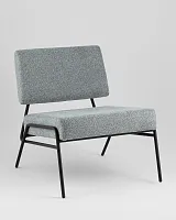 Кресло Теллинг шенилл серо-синий УТ000041926 Stool Group, /, ножки//, размеры - *****мм