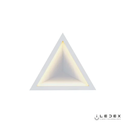 Бра LED Creator X070112 WH-3000K iLedex белый на 1 лампа, основание белое в стиле современный хай-тек  фото 2